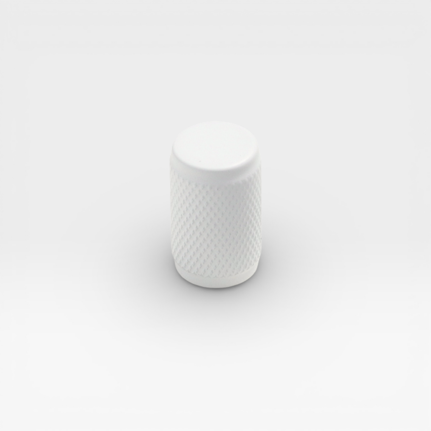 Matte White GG 12mm knob by Plook Design - micro drawer and cabinet knob
