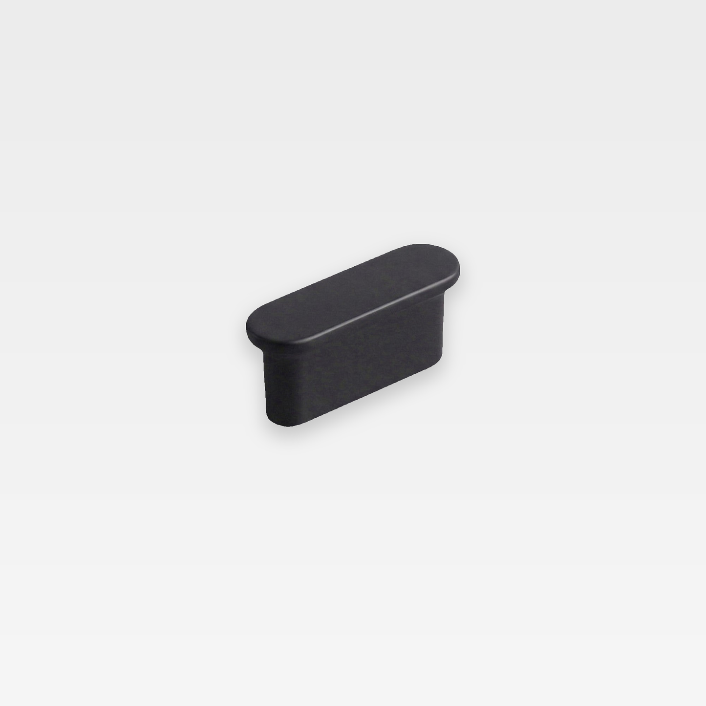Matte Black 40mm Modern Knob - Puk Range