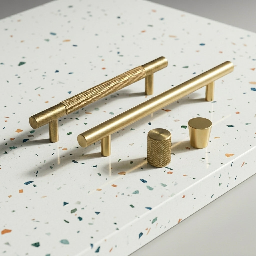 Solid Brass & Brushed Brass