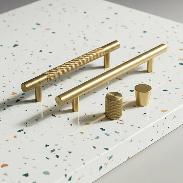 Solid Brass & Brushed Brass