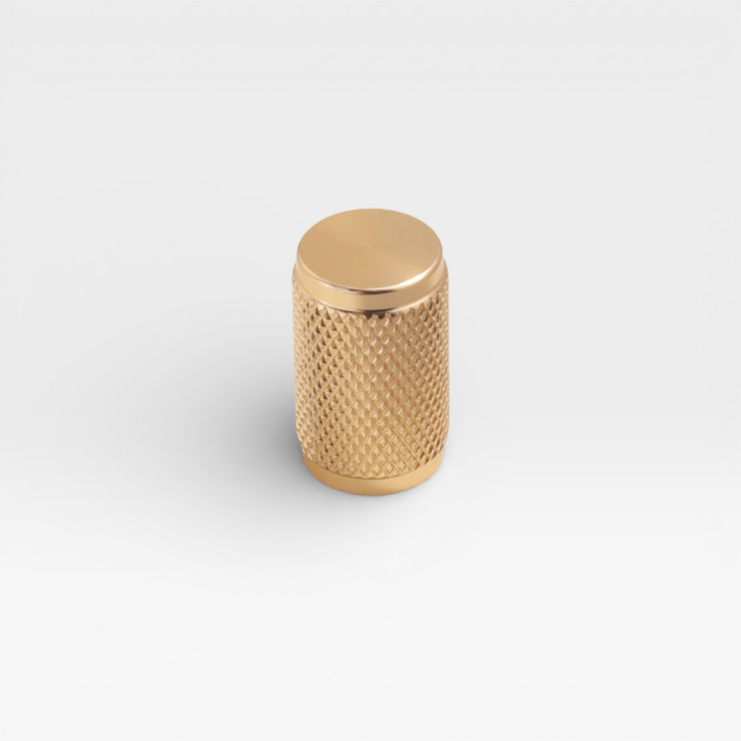Brushed Brass GG 12mm knob by Plook Design - micro drawer and cabinet knob