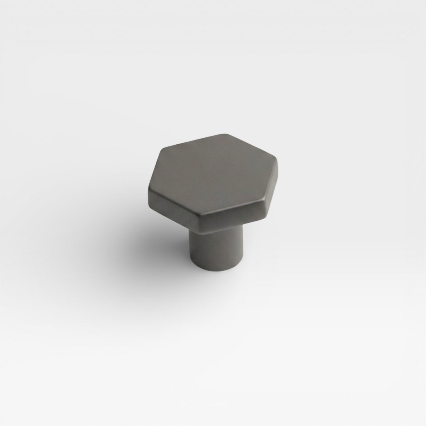 Matte Black Jolla 30mm knob by Plook Design - rounded drawer and cabinet knob