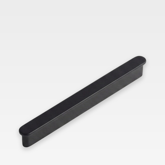 Matte Black 192mm Modern Handle - Puk Range